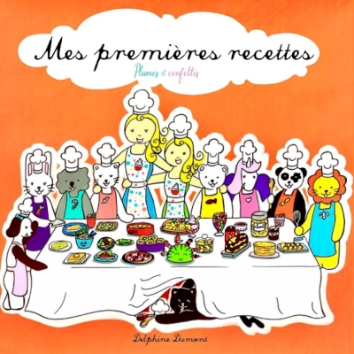 Livre de recettes de cuisine illustré pour enfants. Apprendre à cuisiner en s'amusant Couverture du livre
